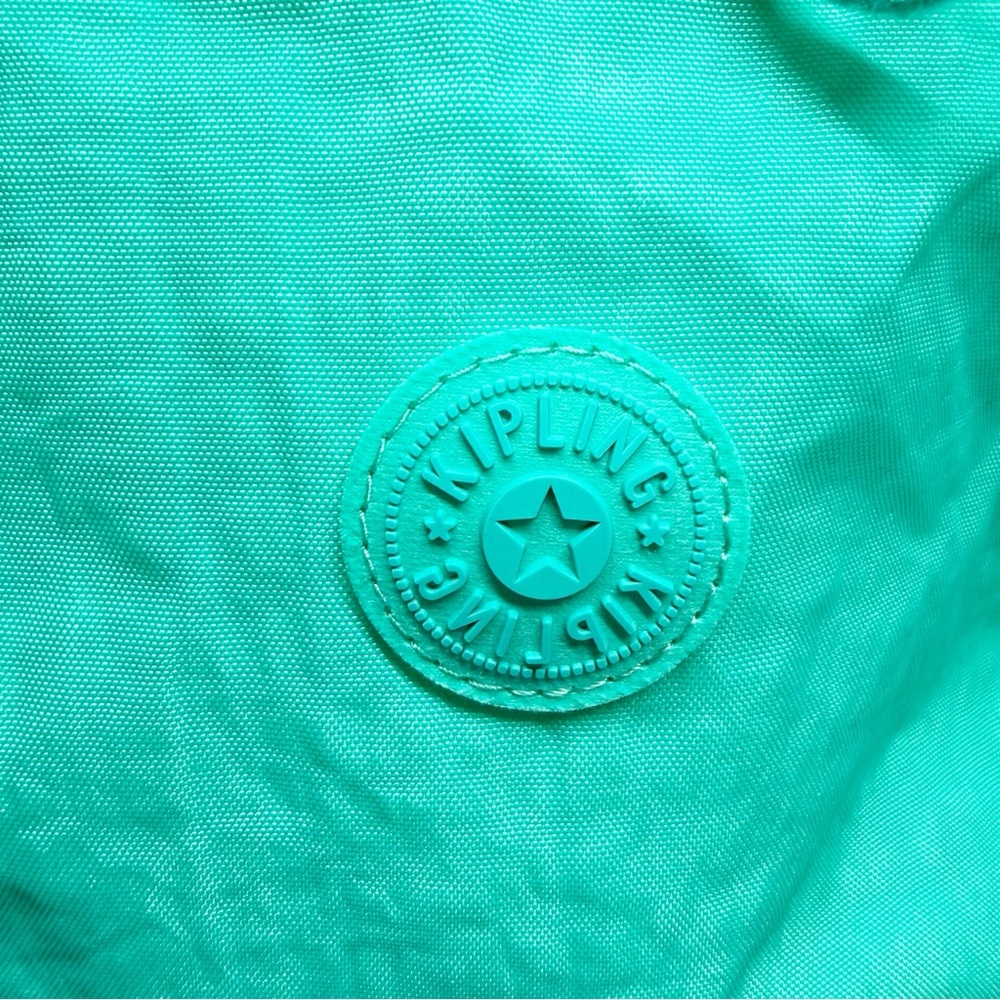 Kipling Ravier City Backpack Aztec Strap Breezy Turquoise - Picture 6 of 12
